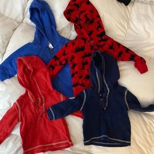 4 hoodies - Carters.
